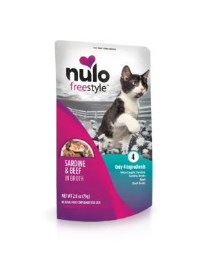 Nulo FreeStyle Sardine & Beef in Broth Recipe for Cats