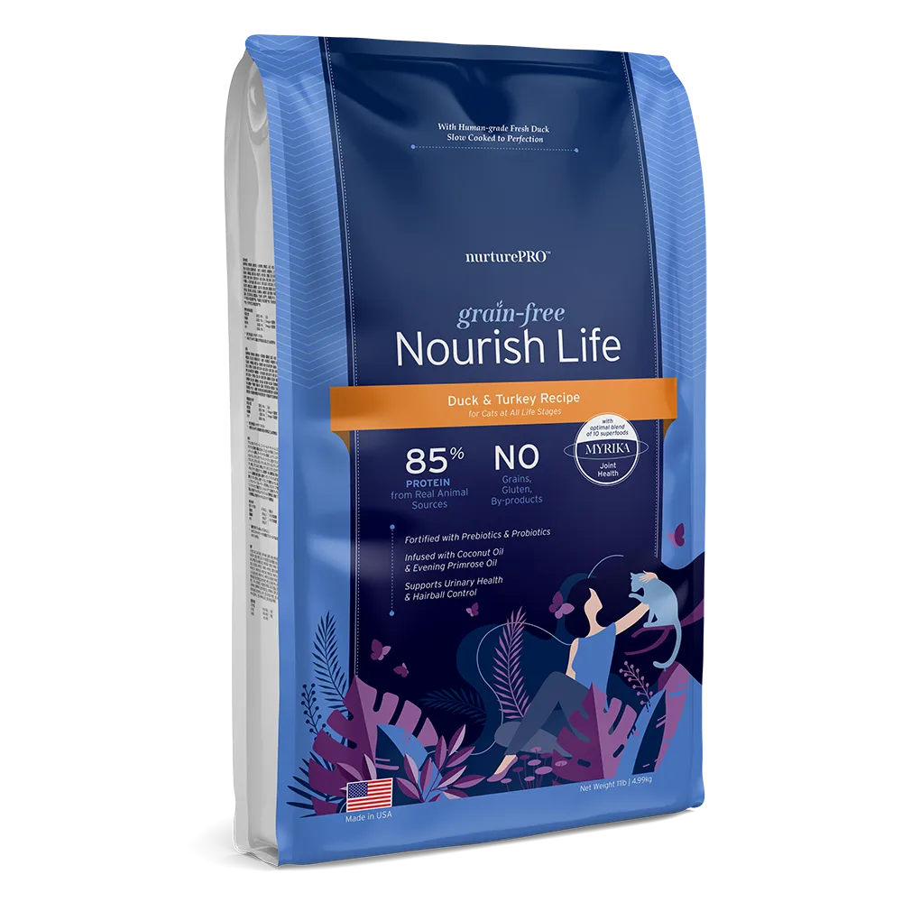 Nurture Pro Nourish Life - Cat Grain-Free Duck & Turkey 11lb