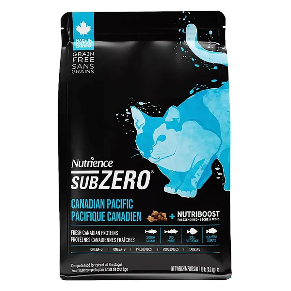 Nutrience SubZero Canadian Pacific High Protein Dry Cat Food