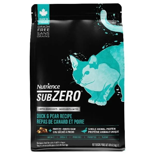 Nutrience SubZero Duck & Pear Limited Ingredient Dry Cat Food