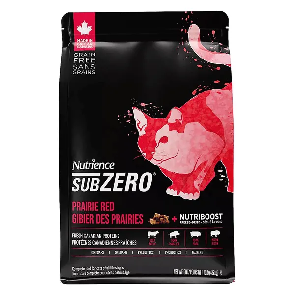 Nutrience SubZero Prairie Red High Protein Dry Cat Food