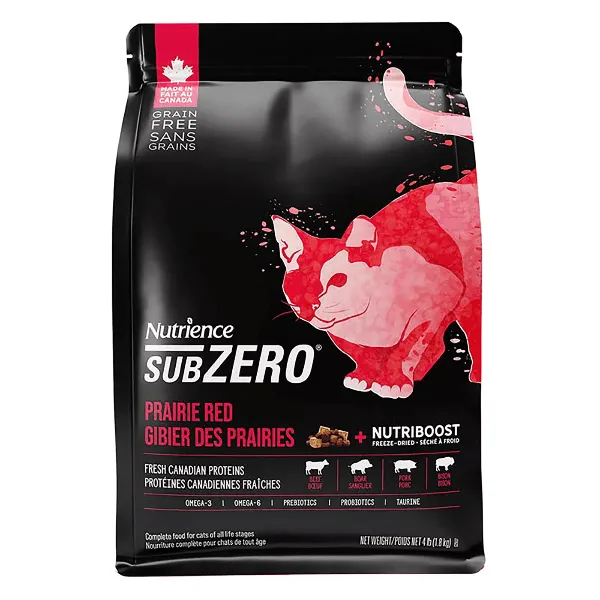 Nutrience SubZero Prairie Red High Protein Dry Cat Food