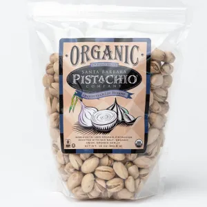 Onion Garlic Santa Barbara Organic Pistachios - 12 oz