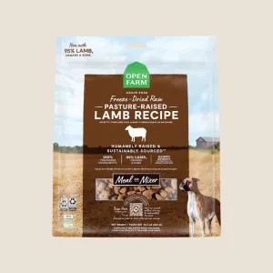 Open Farm Freeze-Dried Farmer's Table - Pasture-Raised Lamb Recipe