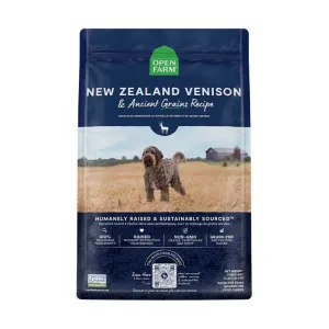 Open Farm Grass-Fed Venison & Ancient Grains Dry Dog Food