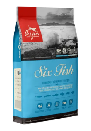 Orijen 6 Fish Dog Food 11.4kg/25lb