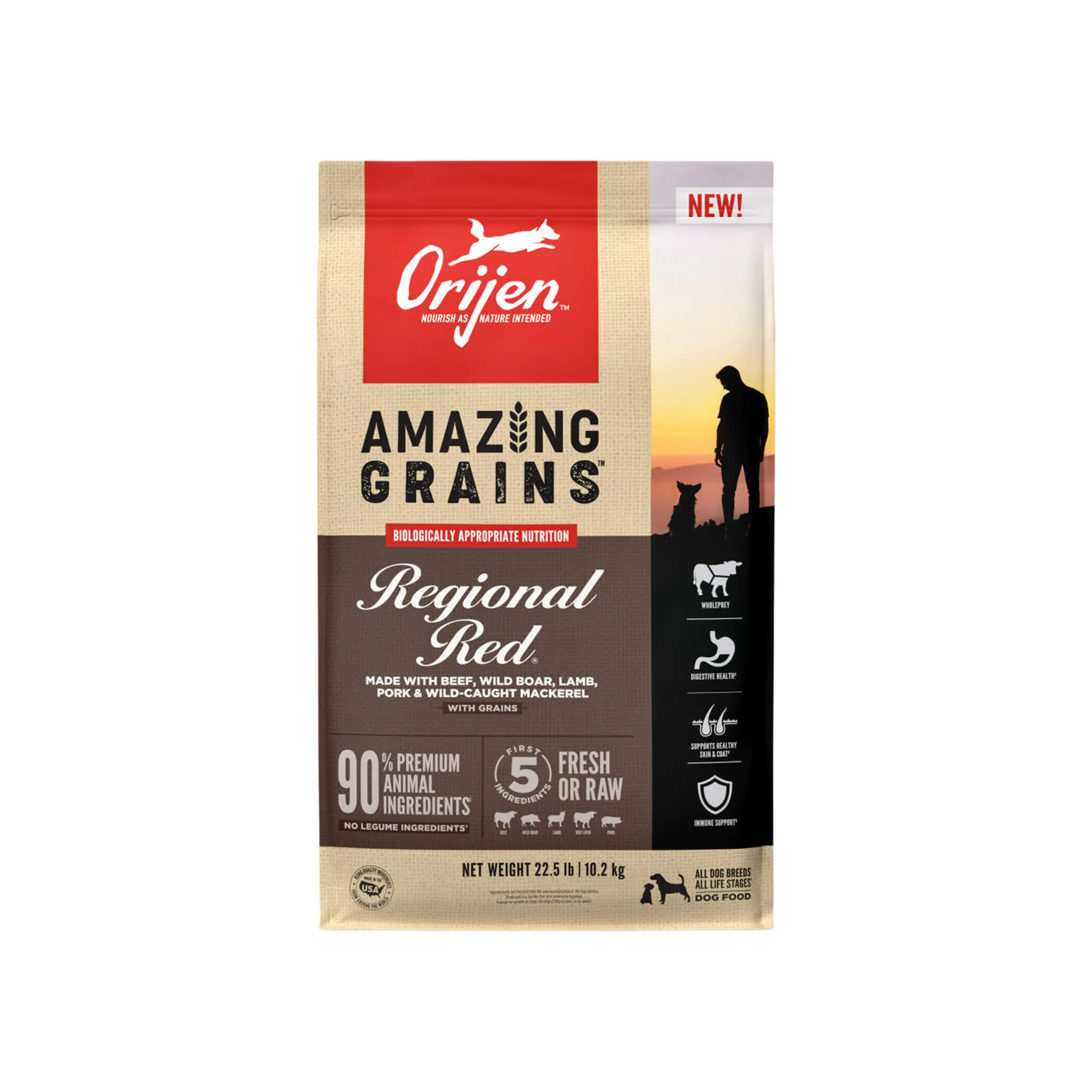 Orijen Amazing Grains Dry Dog Food