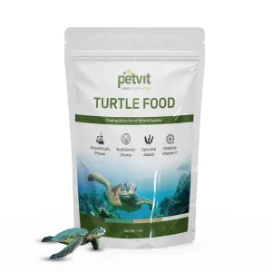 Petvit Turtle Food with Essential Vitamins | Supports Growth, Color, and Immunity - 1kg