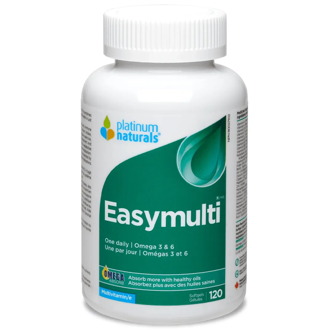 Platinum Naturals Easymulti 120 Softgels