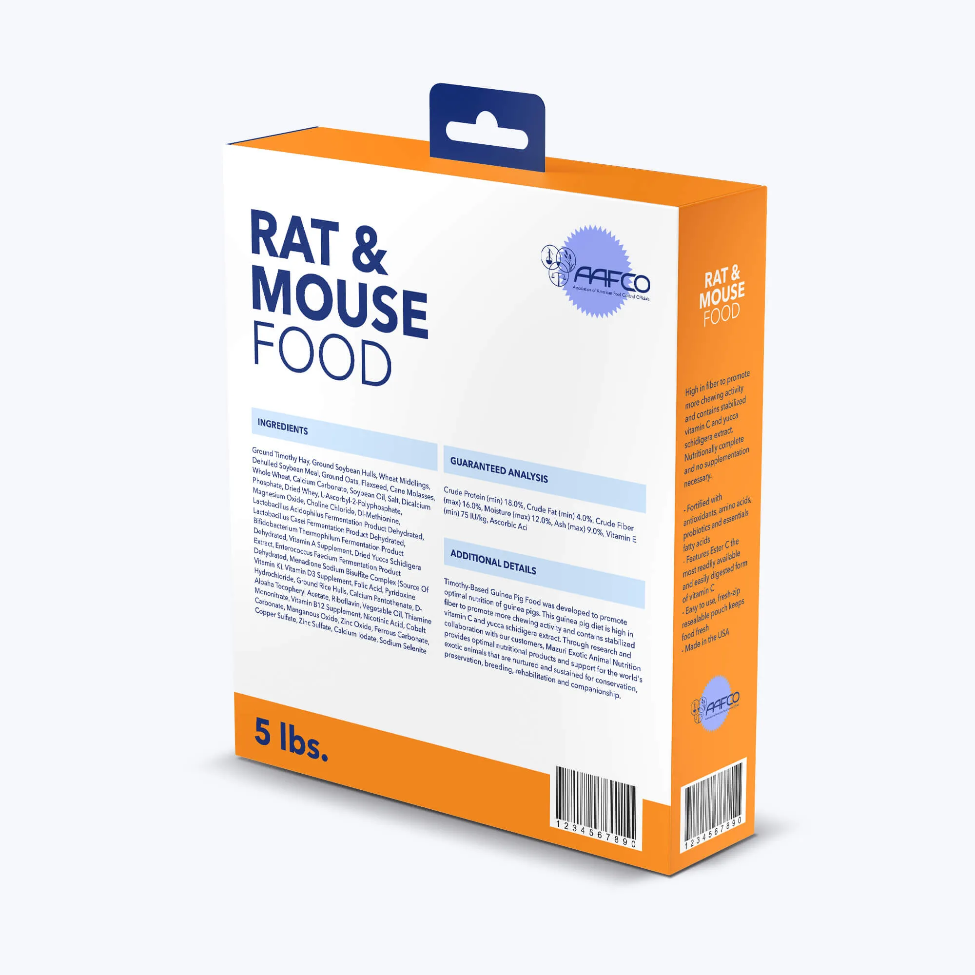 Rat & mouse food