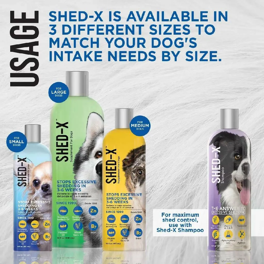 Shed-X Shed Control Supplement for Dogs (16 oz)