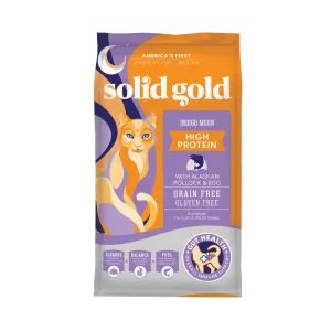 Solid Gold Cat GF Indigo Moon with Alaskan Pollock & Eggs 6lb