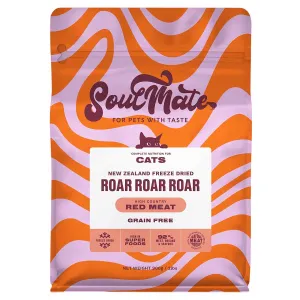 SoulMate Roar Roar Roar Freeze Dried High Country Red Meat Dry Cat Food