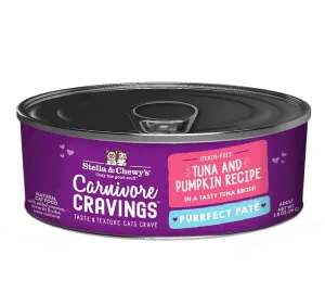 Stella & Chewy's - Carnivore Cravings Purrfect Paté Tuna & Pumpkin - Wet Cat Food - 2.8oz