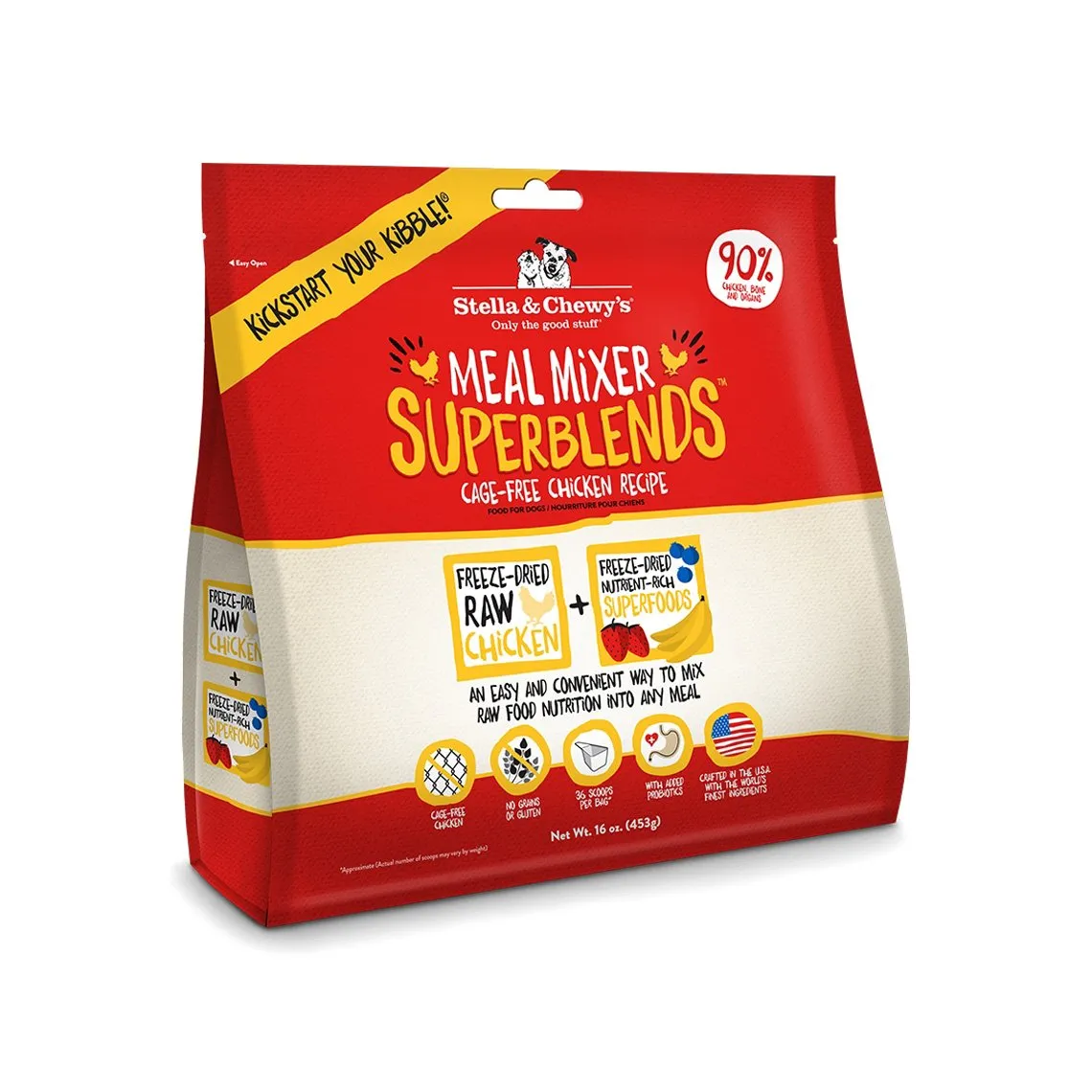 Stella & Chewy's Freeze-Dried Meal Mixer Superblends