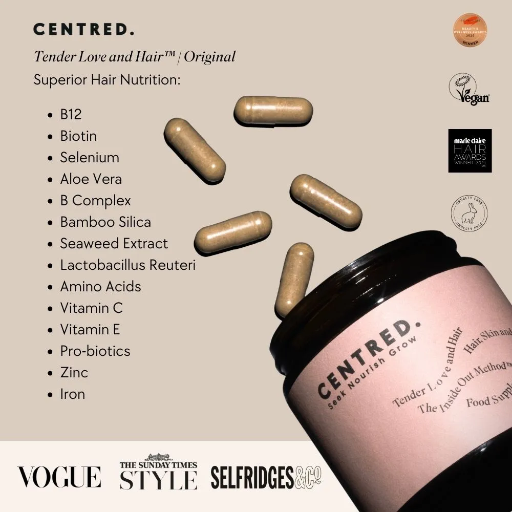 Tender Love and Hair™ | Original Hair Vitamins - 3 Month Supply