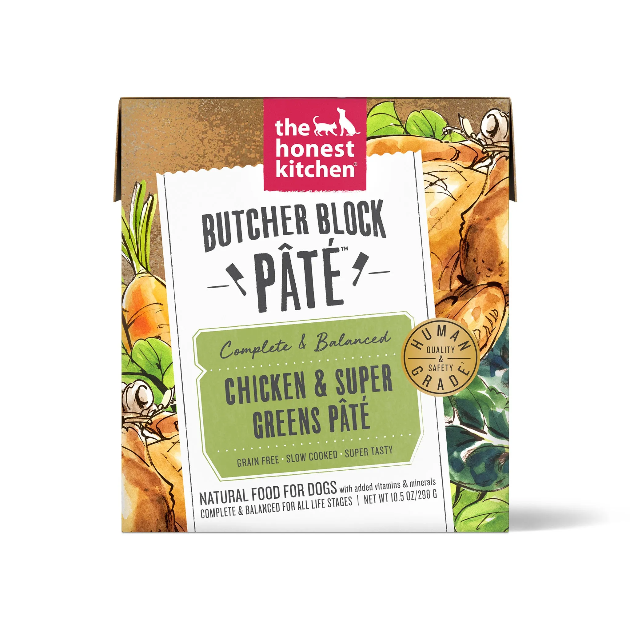 The Honest Kitchen Butcher Block Pate Dog Wet Food