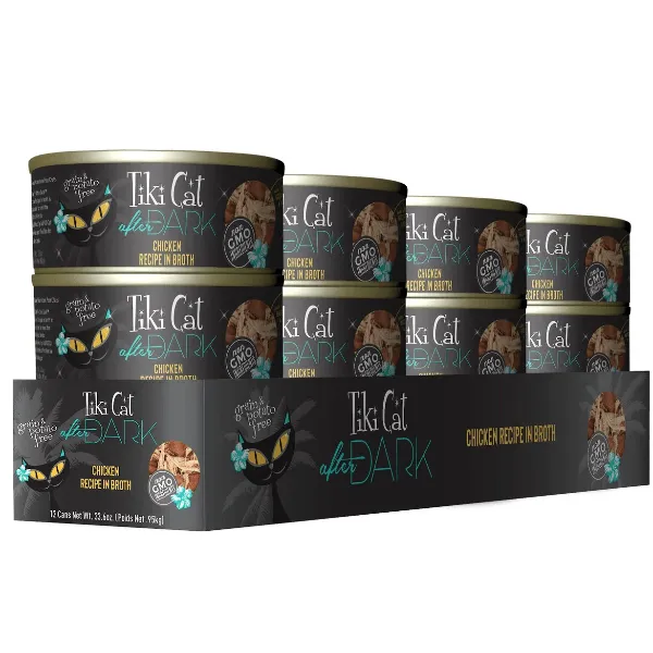 Tiki Cat After Dark Chicken Recipe Canned Cat Food