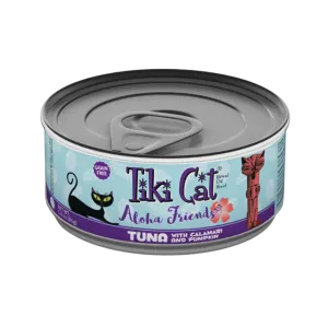 Tiki Cat Aloha Friends Tuna with Calamari Canned Cat Food