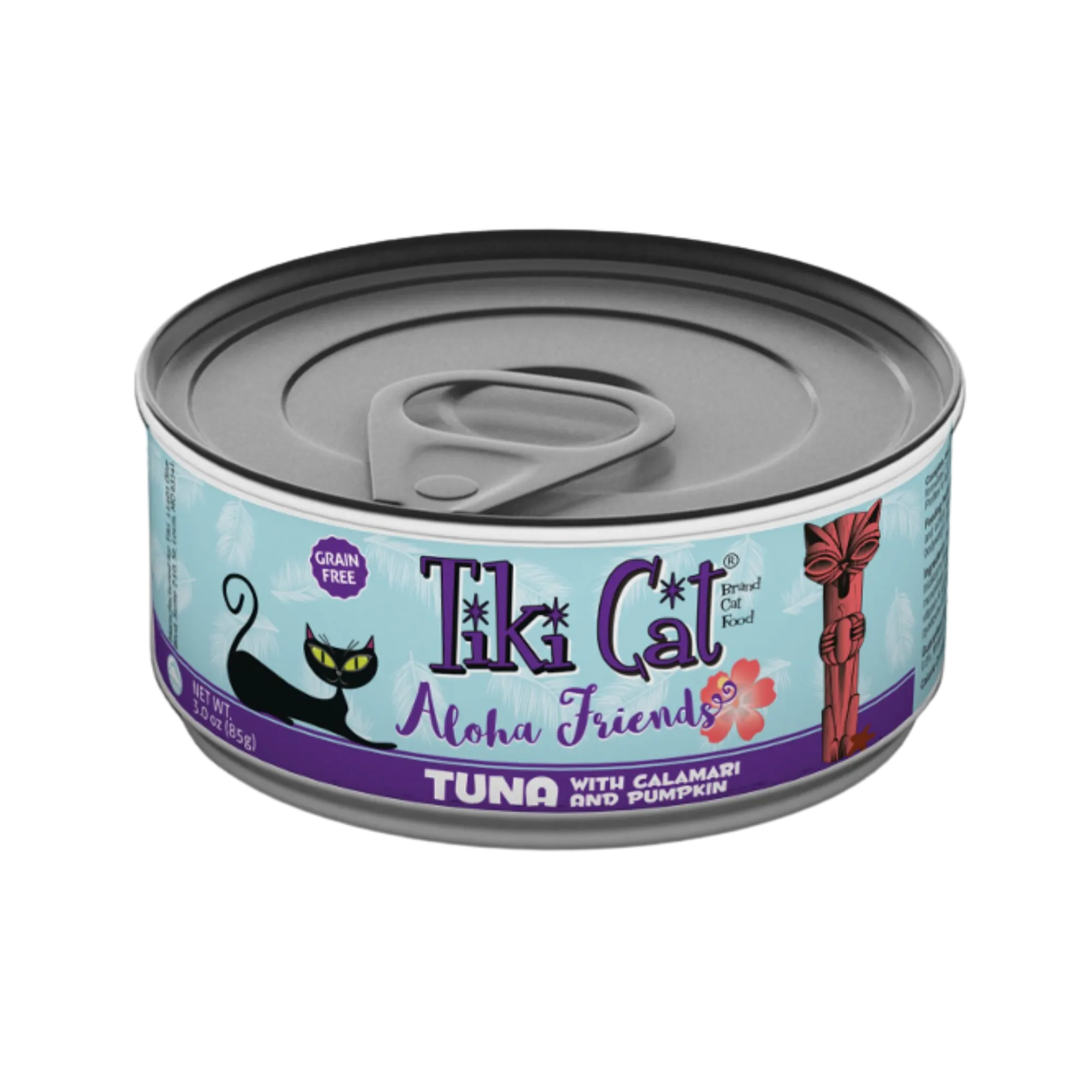 Tiki Cat Aloha Friends Tuna with Calamari Canned Cat Food