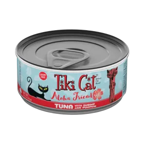 Tiki Cat Aloha Friends Tuna with Shrimp Canned Cat Food