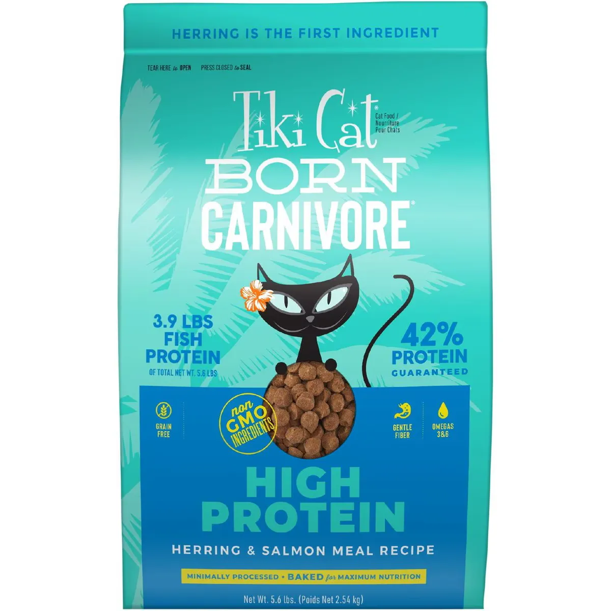 Tiki Cat Born Carnivore High Protein Herring & Salmon