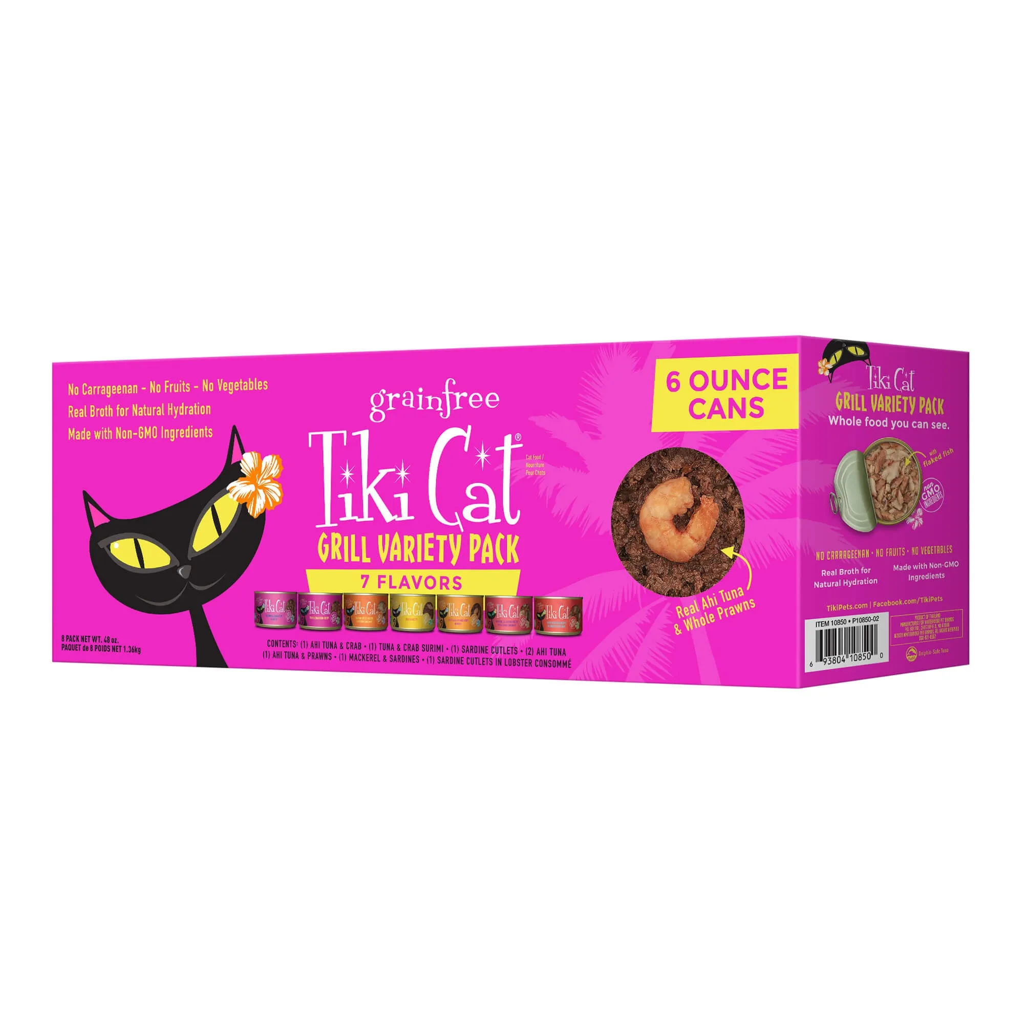 Tiki Cat Grill Wet Cat Food, Variety Pack