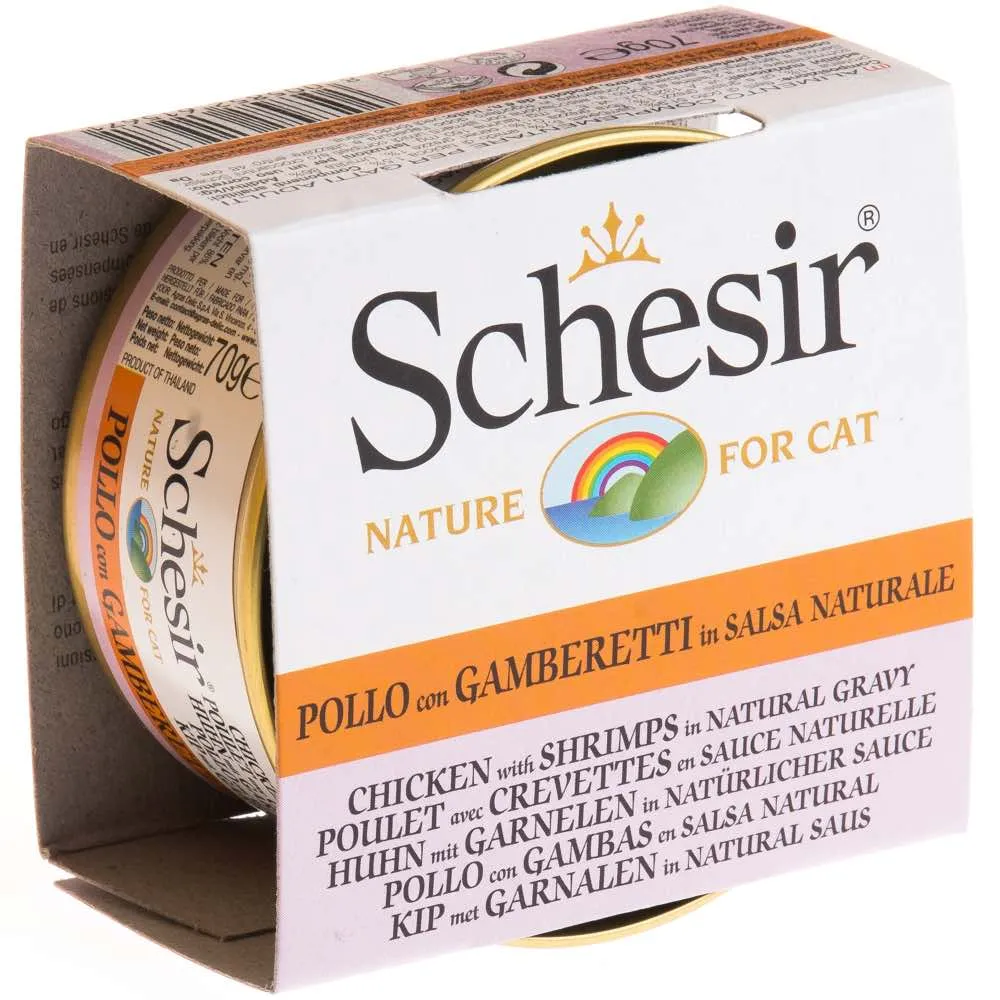 'TRIAL SPECIAL UP TO 25% OFF': Schesir Chicken Canned Cat Food (Assorted Flavours)