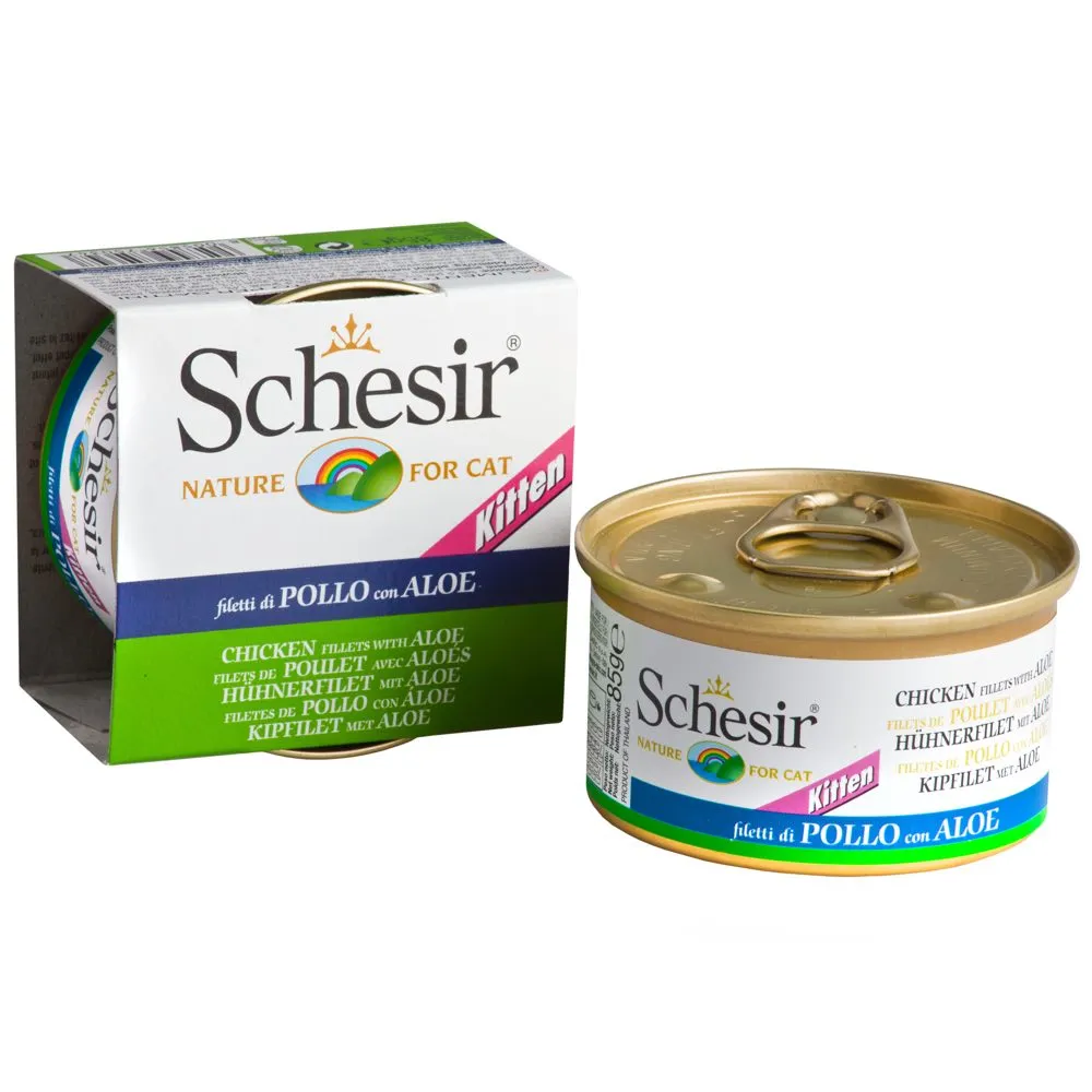 'TRIAL SPECIAL UP TO 25% OFF': Schesir Chicken Canned Cat Food (Assorted Flavours)