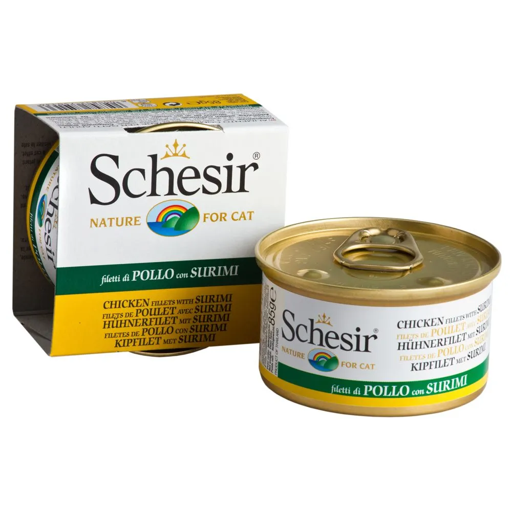 'TRIAL SPECIAL UP TO 25% OFF': Schesir Chicken Canned Cat Food (Assorted Flavours)