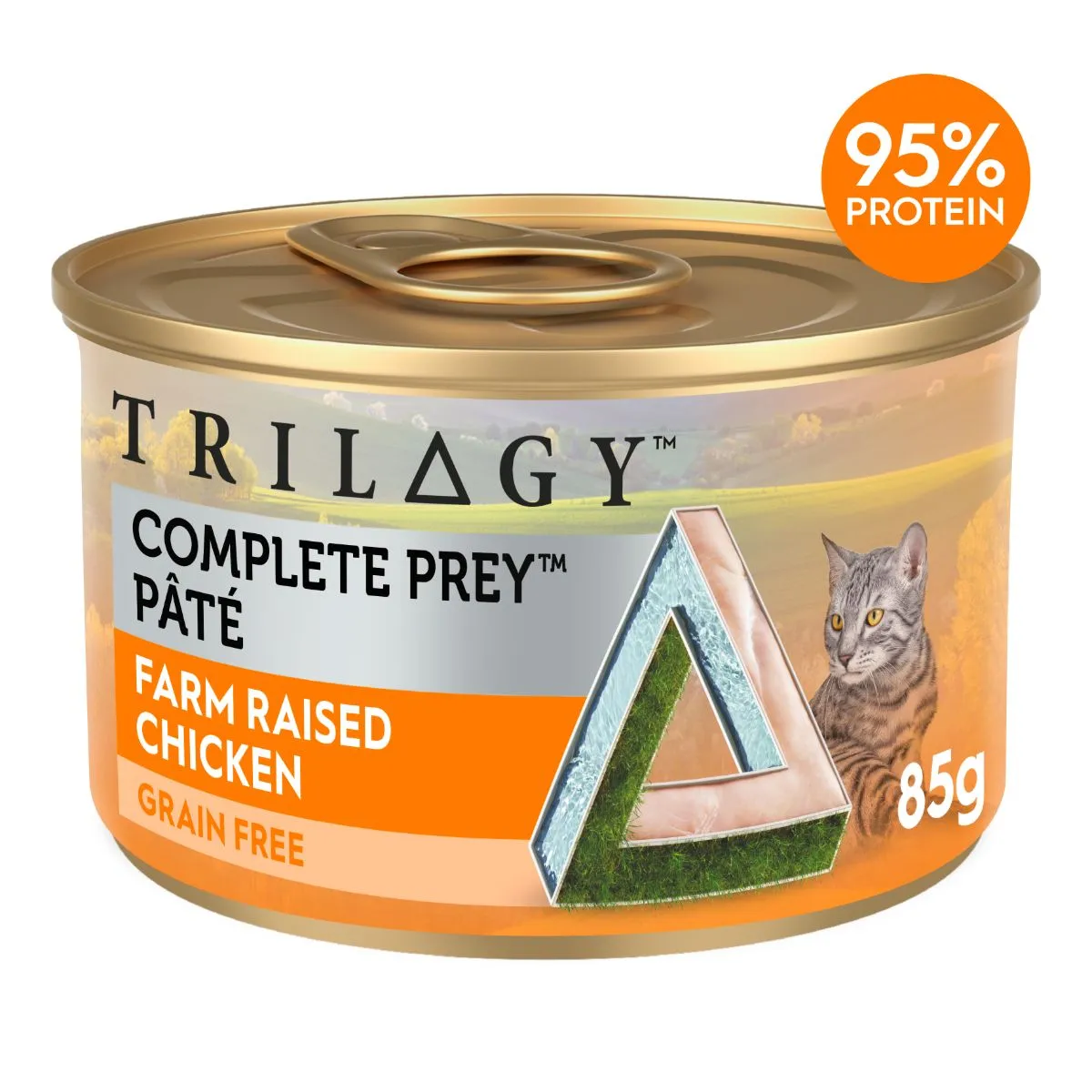 Trilogy Complete Prey Pate Adult Chicken Wet Cat Food 85g