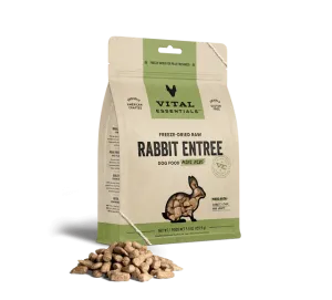 Vital Essentials Freeze-Dried Raw Mini Nibs Rabbit Entree