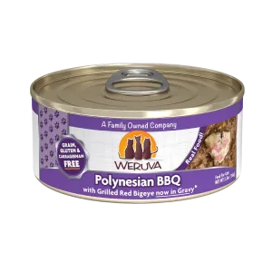 Weruva Classics Polynesian BBQ with Grilled Red Bigeye Grain-Free Wet Canned Cat Food