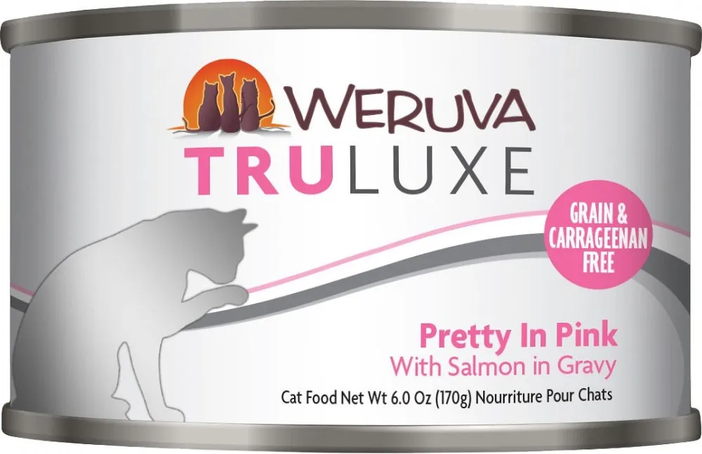 Weruva TRULUXE Pretty In Pink with Salmon in Gravy Canned Cat Food