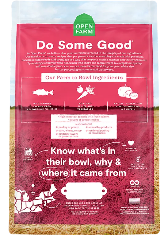 Wild-Caught Salmon Grain-Free Dry Dog Food