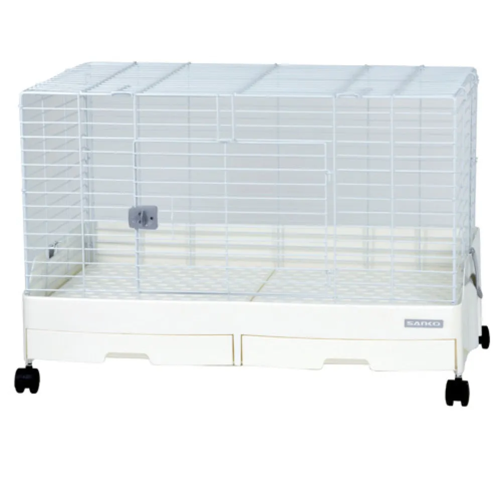 Wild Sanko Easy Home Rabbit Cage With Dual Pull Out Tray