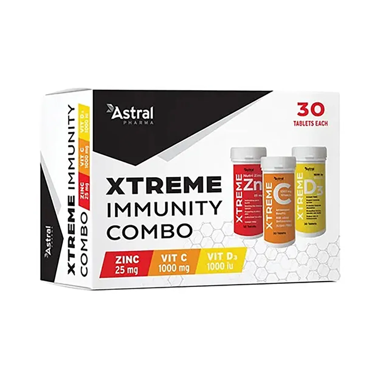 Xtreme Immunity Combo 30 Effervescent Tablets