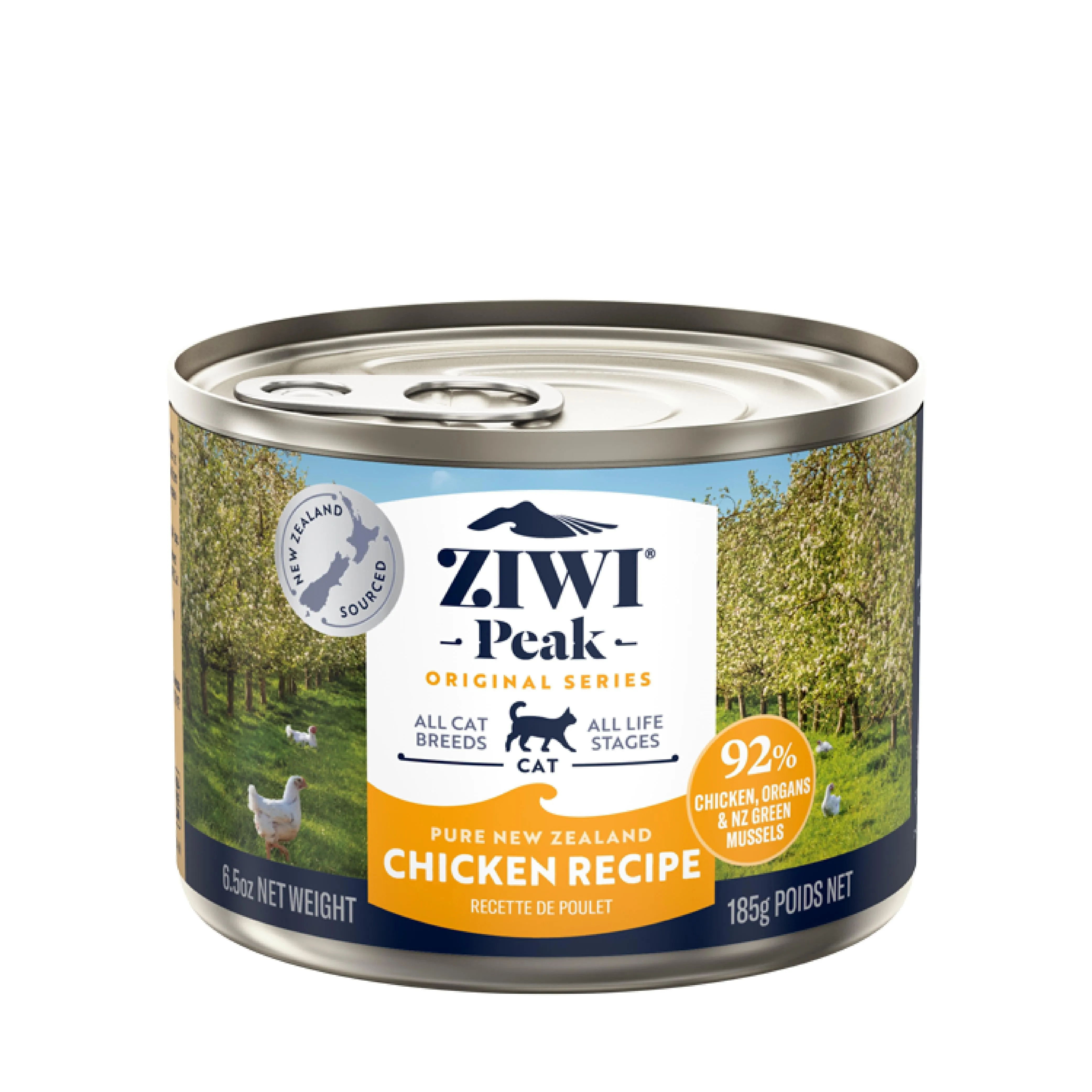 ZIWI Peak Wet Chicken Recipe Cat Food 185g